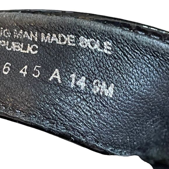 Tory Burch Black Patent Leather Thora Thong Sandals, size 9M - Picture 6 of 12